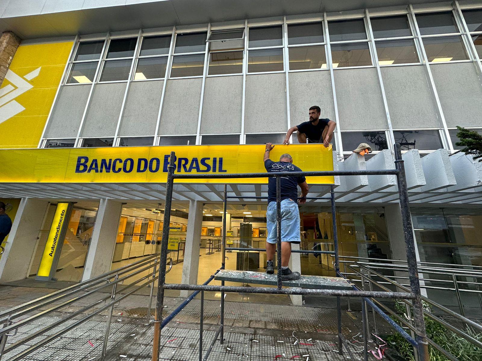 Imagem  de um trabalho feito para o Banco do Brasil