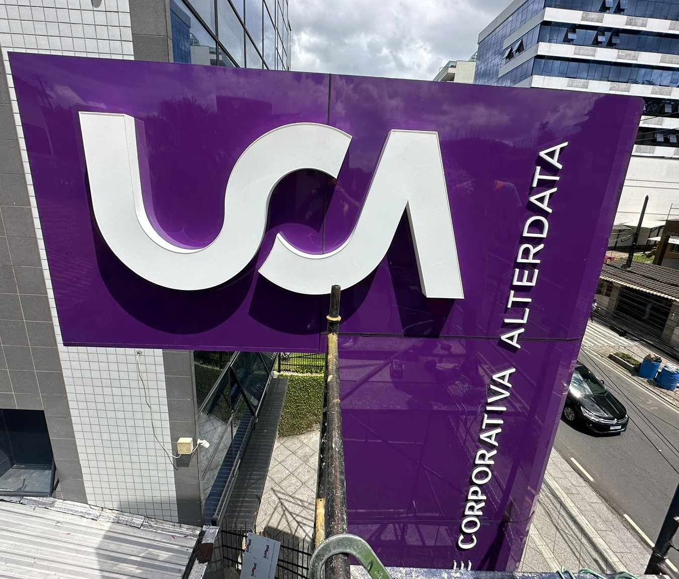 Totem da universidade UCA